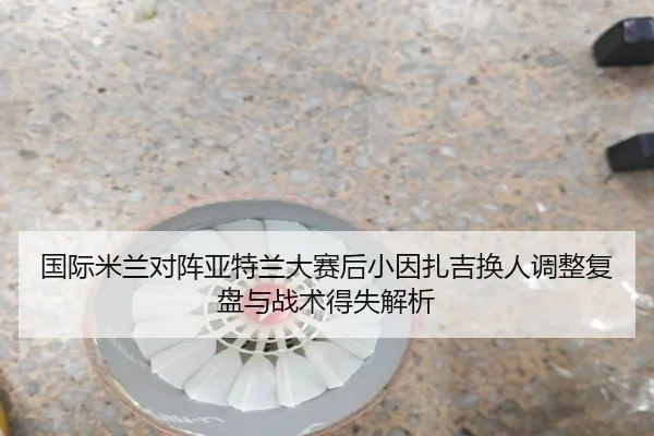 国际米兰对阵亚特兰大赛后小因扎吉换人调整复盘与战术得失解析